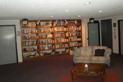 Before photo of library